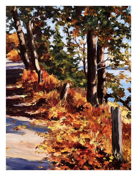 it warms the heart 18x14  Sold