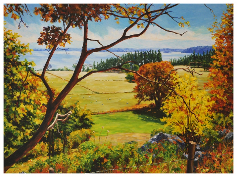 pause for reflection 36x48  Sold