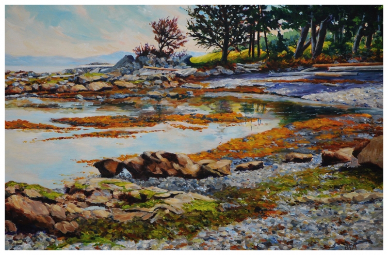 further reflections 24x36  Sold
