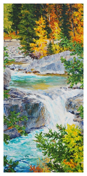 gratitude 36x18  Sold