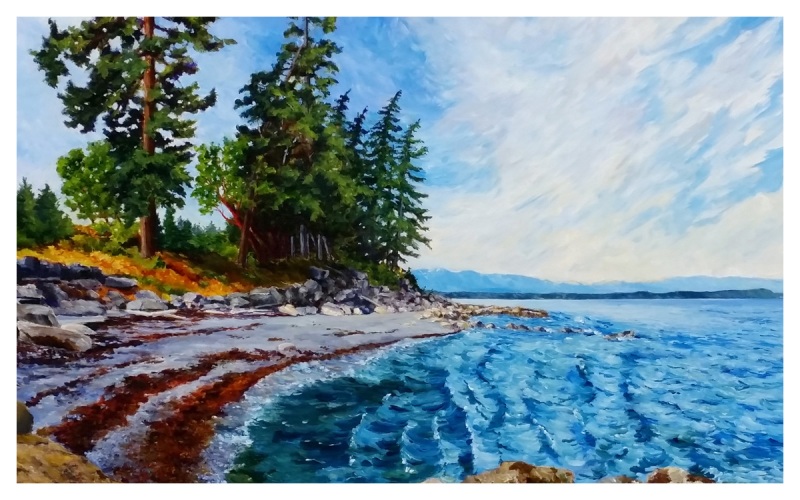 memories to cherish 30x48  Sold