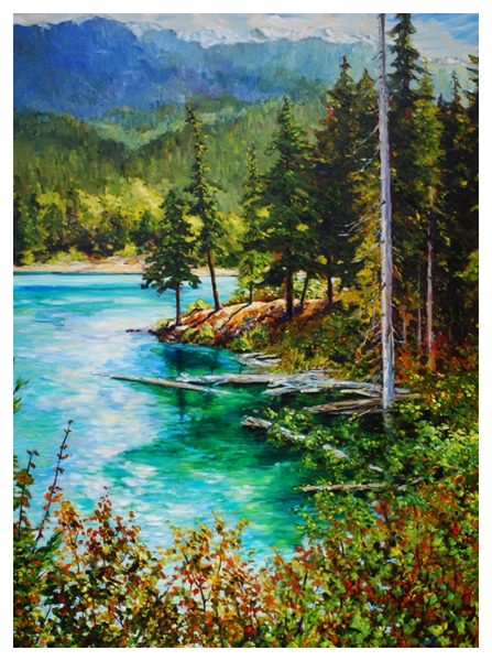 Lost Lake 48x36  $3000