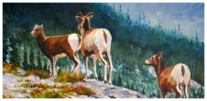 on the edge 18x36  $1375