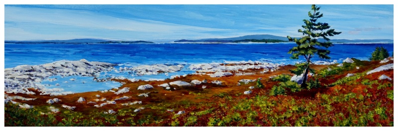 as one with thoughts 12x36  $1100